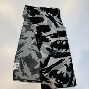 DC Comics Black and Gray Batman Scarf